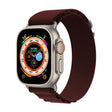 For Apple Watch 42mm / 41mm / 40mm / 38mm Kalebol Aline Nylon Loop Watch Band(Wine Red) - Watch Bands by Kalebol | Online Shopping South Africa | PMC TechLife | Buy Now Pay Later Mobicred