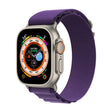 For Apple Watch 42mm / 41mm / 40mm / 38mm Kalebol Aline Nylon Loop Watch Band(Dark Purple) - Watch Bands by Kalebol | Online Shopping South Africa | PMC TechLife | Buy Now Pay Later Mobicred