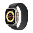 For Apple Watch 46mm / 49mm / 45mm / 44mm Kalebol Wild Track Loop Nylon Watch Band(Black+Grey) - Watch Bands by Kalebol | Online Shopping South Africa | PMC TechLife | Buy Now Pay Later Mobicred