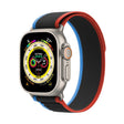 For Apple Watch 42mm / 41mm / 40mm / 38mm Kalebol Wild Track Loop Nylon Watch Band(Blue+Black) - Watch Bands by Kalebol | Online Shopping South Africa | PMC TechLife | Buy Now Pay Later Mobicred