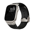 For Apple Watch 42mm / 41mm / 40mm / 38mm Kalebol High Elasticity L-shaped Nail Silicone Strap(Black) - free shipping - PMC TechLife - Order now!