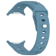 For Samsung Galaxy Watch Ultra 47mm Kalebol Square Buckle Silicone Watch Band(Blue)