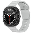 For Samsung Galaxy Watch Ultra 47mm Kalebol Square Buckle Silicone Watch Band(Light Grey) - free shipping - PMc TechLife - Order now!