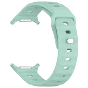For Samsung Galaxy Watch Ultra 47mm Kalebol Square Buckle Silicone Watch Band(Teal)