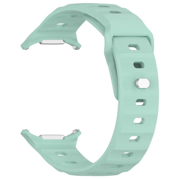 For Samsung Galaxy Watch Ultra 47mm Kalebol Square Buckle Silicone Watch Band(Teal)