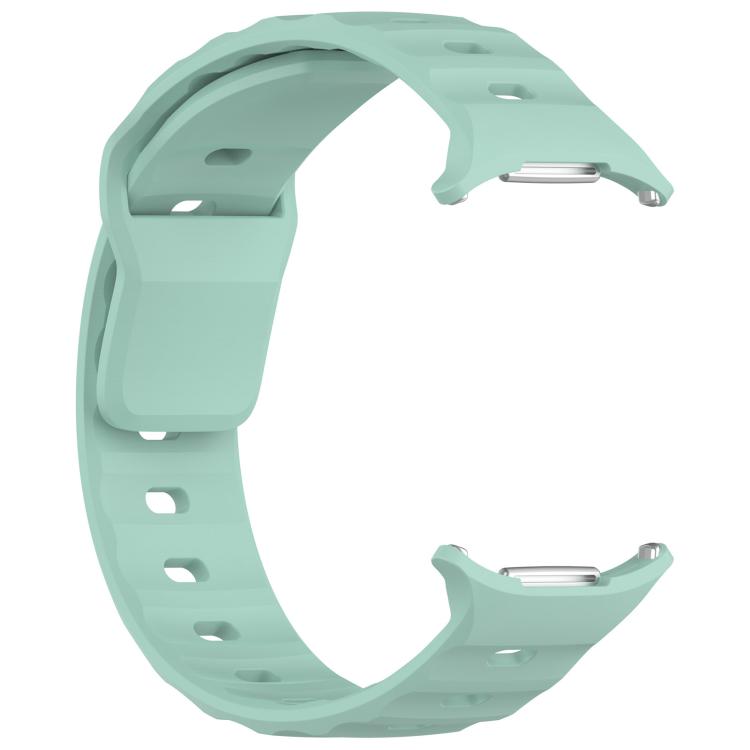 For Samsung Galaxy Watch Ultra 47mm Kalebol Square Buckle Silicone Watch Band(Teal)