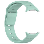 For Samsung Galaxy Watch Ultra 47mm Kalebol Square Buckle Silicone Watch Band(Teal)