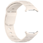 For Samsung Galaxy Watch Ultra 47mm Kalebol Square Buckle Silicone Watch Band(Starlight)