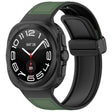 For Samsung Galaxy Watch Ultra 47mm Kalebol Composite Silicone Folding Magnetic Buckle Watch Band(Green) - free shipping - PMc TechLife - Order now!
