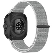 For Samsung Galaxy Watch Ultra 47mm / Ultra 2025 Kalebol Hook and Loop Fastener Nylon Braided Watch Band(Seashell)