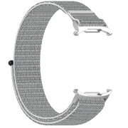 For Samsung Galaxy Watch Ultra 47mm / Ultra 2025 Kalebol Hook and Loop Fastener Nylon Braided Watch Band(Seashell)