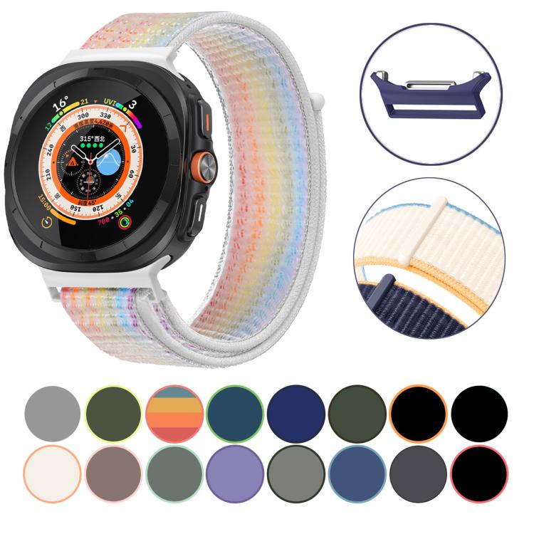 For Samsung Galaxy Watch Ultra 47mm Kalebol Quick Release Nylon Braided Watch Band(Deep Sea Blue) - free shipping - PMc TechLife - Order now!