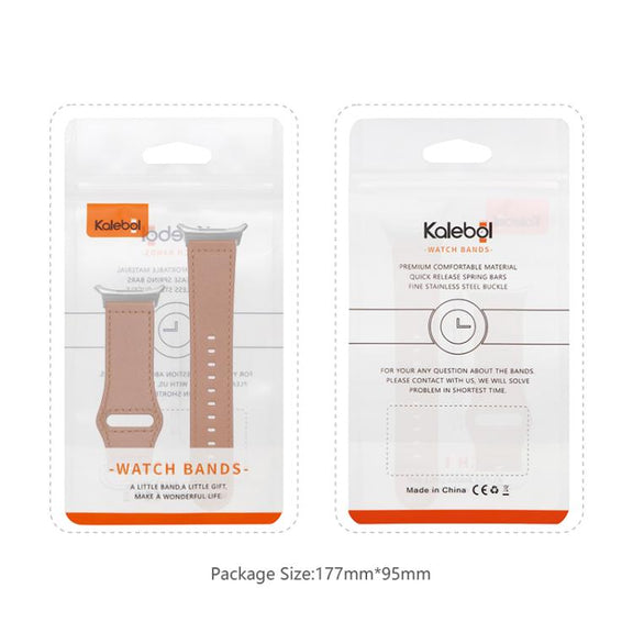 For Samsung Galaxy Watch Ultra 47mm / Ultra 2025 Kalebol Genuine Leather Watch Band(Cocoa)