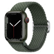 For Apple Watch 46mm / 49mm / 45mm / 44mm Kalebol Eight Buckle Nylon Braided Watch Band(Dark Green) - Watch Bands by Kalebol | Online Shopping South Africa | PMC TechLife | Buy Now Pay Later Mobicred