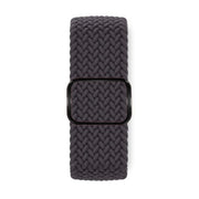 For Apple Watch 46mm / 49mm / 45mm / 44mm Kalebol Eight Buckle Nylon Braided Watch Band(Space Gray)