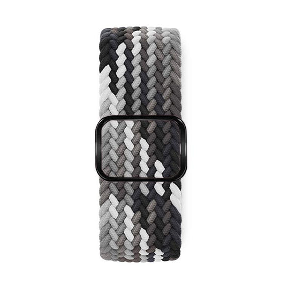 For Apple Watch 42mm / 41mm / 40mm / 38mm Kalebol Eight Buckle Nylon Braided Watch Band(Chocolate)