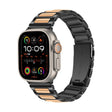 For Apple Watch 46mm / 49mm / 45mm / 44mm Kalebol Tooling Metal Zinc Alloy Watch Band(Black Rose Gold) - free shipping - PMc TechLife - Order now!