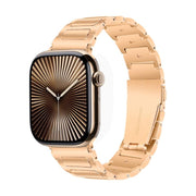 For Apple Watch 42mm / 41mm / 40mm / 38mm Kalebol Tooling Metal Zinc Alloy Watch Band(Rose Gold)