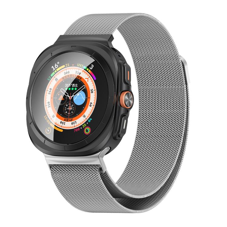 For Samsung Galaxy Watch Ultra 47mm Kalebol Milanese Stainless Steel Watch Band(Silver) - free shipping - PMc TechLife - Order now!