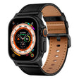 For Apple Watch 46mm / 49mm / 45mm / 44mm Kalebol Genuine Leather Watch Band(Black) - Watch Bands by Kalebol | Online Shopping South Africa | PMc TechLife | Buy Now Pay Later Mobicred