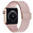 For Apple Watch 42mm / 41mm / 40mm / 38mm Kalebol Eight Buckle Wavy Braided Nylon Watch Band(Rose Pink) - Watch Bands by Kalebol | Online Shopping South Africa | PMC TechLife | Buy Now Pay Later Mobicred