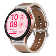 For Samsung Galaxy Watch 7  / 6 / 5 / 4 Kalebol Glacier Transparent Silicone Watch Band(Dark Brown) - free shipping - PMc TechLife - Order now!
