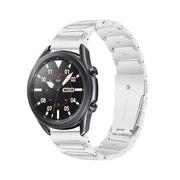 Kalebol 22mm Tooling Metal Zinc Alloy Watch Band(Silver)