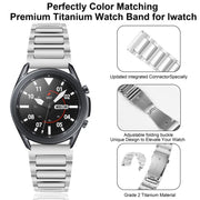 Kalebol 22mm Tooling Metal Zinc Alloy Watch Band(Silver)