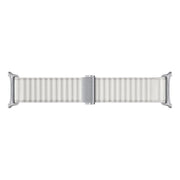 For Samsung Galaxy Watch Ultra 47mm / Ultra 2025 Kalebol Ocean Loop Nylon Braided Watch Band(White)