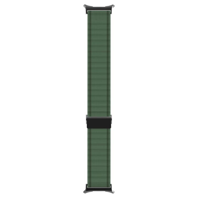For Samsung Galaxy Watch Ultra 47mm Kalebol Ocean Loop Nylon Braided Watch Band(Army Green) - Watch Bands by Kalebol | Online Shopping South Africa | PMc TechLife | Buy Now Pay Later Mobicred