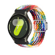 For Samsung Galaxy Watch 5 Pro / 6 / 7 Kalebol Button Braided Loop Magnetic Buckle Watch Band(Official Rainbow) - free shipping - PMc TechLife - Order now!