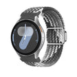 For Samsung Galaxy Watch 5 Pro / 6 / 7 Kalebol Button Braided Loop Magnetic Buckle Watch Band(Dark Chocolate) - free shipping - PMc TechLife - Order now!