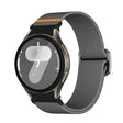For Samsung Galaxy Watch 5 Pro / 6 / 7 Kalebol Button Elastic Nylon Watch Band(Dark Grey) - free shipping - PMc TechLife - Order now!