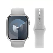 For Apple Watch 46mm / 49mm / 45mm / 44mm Kalebol Reverse Buckle Silicone Watch Band(Light Grey)