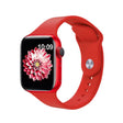 For Apple Watch 42mm / 41mm / 40mm / 38mm Kalebol Reverse Buckle Silicone Watch Band(Red) - Watch Bands by Kalebol | Online Shopping South Africa | PMC TechLife | Buy Now Pay Later Mobicred