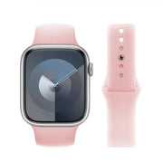 For Apple Watch 42mm / 41mm / 40mm / 38mm Kalebol Reverse Buckle Silicone Watch Band(Pink)
