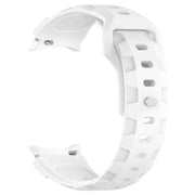 For Samsung Galaxy Watch 5 Pro / 6 / 7 Kalebol Armor Silicone Watch Band(White)