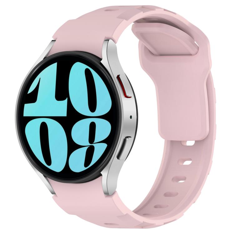 For Samsung Galaxy Watch 5 Pro / 6 / 7 Kalebol Armor Silicone Watch Band(Pink) - free shipping - PMc TechLife - Order now!