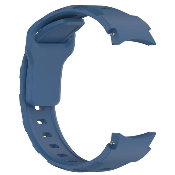 For Samsung Galaxy Watch 5 Pro / 6 / 7 Kalebol Armor Silicone Watch Band(Official Dark Blue)