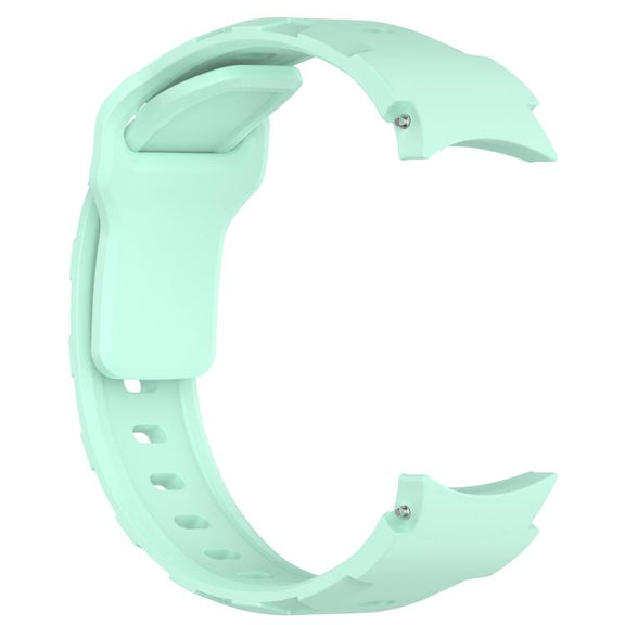 For Samsung Galaxy Watch 5 Pro / 6 / 7 Kalebol Armor Silicone Watch Band(Teal)
