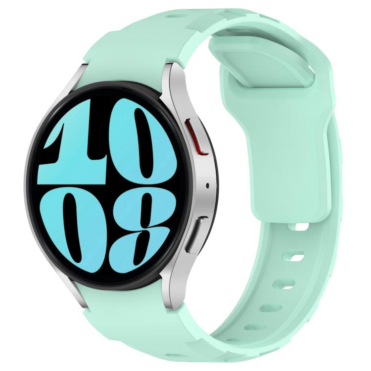 For Samsung Galaxy Watch 5 Pro / 6 / 7 Kalebol Armor Silicone Watch Band(Teal) - free shipping - PMc TechLife - Order now!