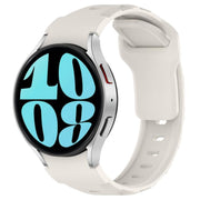 For Samsung Galaxy Watch 5 Pro / 6 / 7 Kalebol Armor Silicone Watch Band(Starlight)
