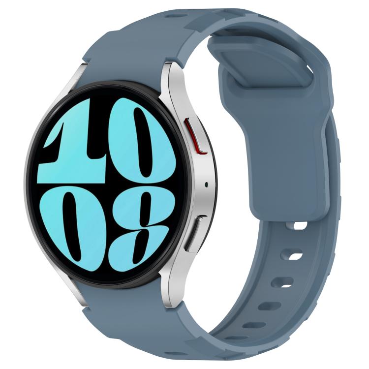 For Samsung Galaxy Watch 5 Pro / 6 / 7 Kalebol Armor Silicone Watch Band(Cyan-blue) - free shipping - PMc TechLife - Order now!
