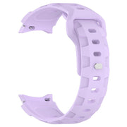 For Samsung Galaxy Watch 5 Pro / 6 / 7 Kalebol Armor Silicone Watch Band(Purple)