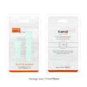 For Samsung Galaxy Watch 5 Pro / 6 / 7 Kalebol Armor Silicone Watch Band(White)