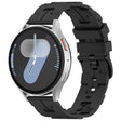 20mm Kalebol Solid Color Black Buckle Round Tail Silicone Watch Band(Black) - free shipping - PMc TechLife - Order now!