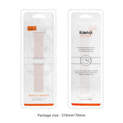 For Samsung Galaxy Watch Ultra 47mm Kalebol Braided Loop Magnetic Black Buckle Watch Band(Dark Olive Green)