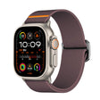 For Apple Watch 46mm / 49mm / 45mm / 44mm Kalebol Bull Bead Buckle Elastic Nylon Watch Band(Smoky Purple) - free shipping - PMc TechLife - Order now!