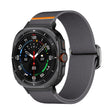 For Samsung Galaxy Watch Ultra 47mm Kalebol Elastic Nylon Watch Band(Dark Grey) - Watch Bands by Kalebol | Online Shopping South Africa | PMc TechLife | Buy Now Pay Later Mobicred