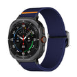 For Samsung Galaxy Watch Ultra 47mm Kalebol Elastic Nylon Watch Band(Midnight Blue) - Watch Bands by Kalebol | Online Shopping South Africa | PMc TechLife | Buy Now Pay Later Mobicred